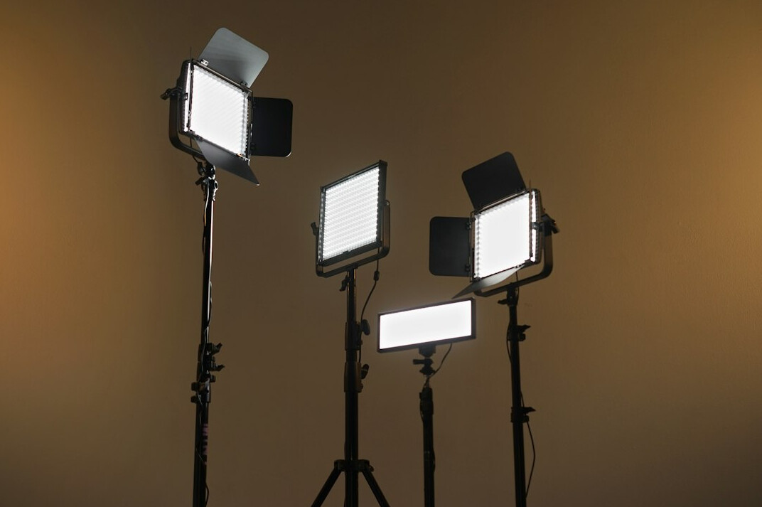 led lighting setup